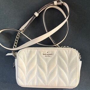 Kate Spade Pink Quilted Crossbody Bag